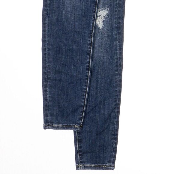 American Eagle Jeans Womens 0 Curvy Super Hi Rise Jegging Distressed 23 x 27.5 - Picture 8 of 11